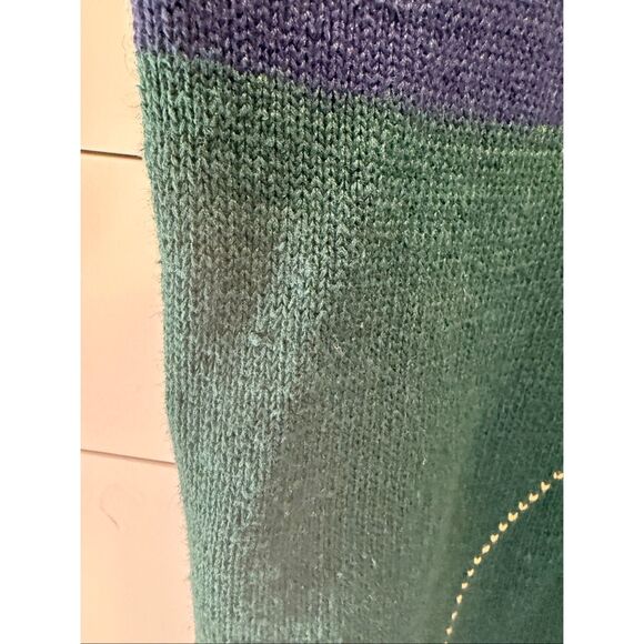 Gulf Trader Men’s Vintage Argyle Knit Sweater L - Picture 5 of 9